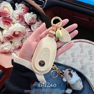 Suitable For Mercedes-Benz's New C260l Key Cover For Women's New C-class Car Key Cover C200L Car Key
