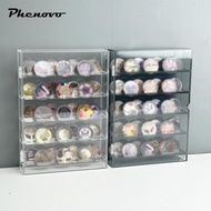 [Phenovo] Coin Display Stand, 5 Tier Dustproof Coin Display Stand for Grandpa Collectors