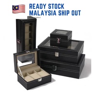 Watch Box display Case Premium Quality 2 Slot  3 Slot 6 Slot 10 Slot 12 Slot 8+2 Slot Kotak Jam Simp