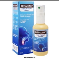 BETADINE SORE THROAT SPRAY 50ML