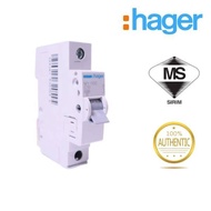 hager MY Series 1 POLE 6A /10A / 16A / 20A / 32A / 40A / 50A / 63A MCB 4.5KA MCB