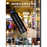 無線燒水杯100 免插電充電式自動加熱恒溫保溫水杯無線便攜電熱杯