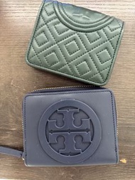 Tory Burch 兩用銀包 (深藍色/墨綠色)