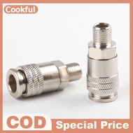 null Airpressor G1/4 Male Thread Pneumatic Fittings Adapter Metal Quick Connector EU Standard For Ai