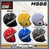 100% ASLI  (SAIZ 57) HELMET MS88 TALI TULISAN MERAH HELMET KESELAMATAN TOPI MOTOR MS88 SGV Free Cara