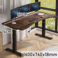 BilBil  63 inches 1.6M Electric Standing Desk Dual Motors Desk  Height Adjustable Stand  Desk Height