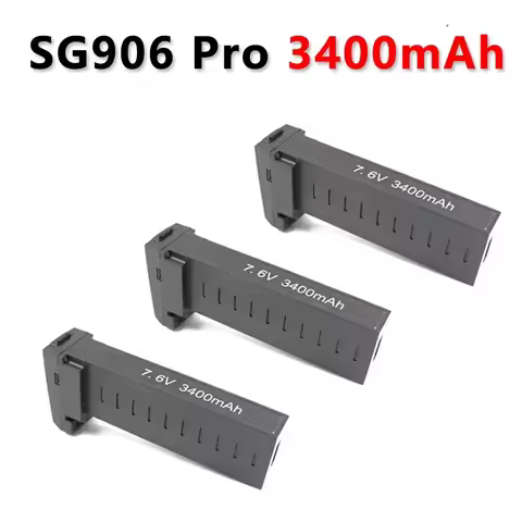 1/2Pcs Original Battery for SG906 Pro SG906PRO/MAX 7.6V 3400mAh Lipo Battery Drone Accessories SG906