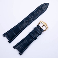 Substitute Baida Purley Watch Strap Genuine Leather Parrot Screw Strap 5712G 5711 Notch 13 Bracelet 