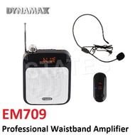 DYNAMAX EM709 UHF Wireless Mic Waistband Amplifier