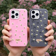Daisy Ribbon Bliss Case For oppo A5i A5 A5X A6 A6X A6T A15 A15S A16 A54 A17 A18 A38 A3 PRO A3X 2025 