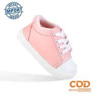 Kiddie Kicks Pink Sneakers Girls' Patterned Shoes 1-3 Years Old