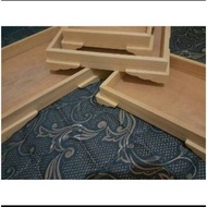 Dowry box with legs, size 40x40, teak wood, londo