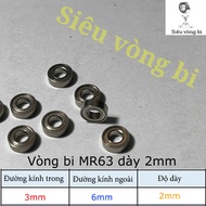 Bearing - bearing MR63 3x6x2mm (2mm thick)