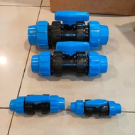 Full Compression HDPE Ball Valve 253.53/4 inch HQ Brand