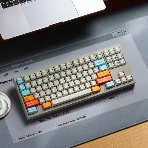 [Child Kit] PBTfans Pixsprite PBT material Cherry profile Dye-sub Keycaps KBDfans Fit MX-style clone