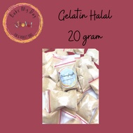 Halal Gelatin Gelita 20 grams Gelatin Halal
