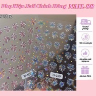 5d fireworks stick, 5d silk fireworks nail88 nail sticker nail art