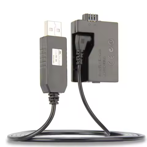 5V USB ACK-E5 DC power adapter Drive Cable Power LP-E5 dummy battery DR-E5 DC Coupler grip for Canon