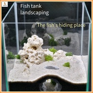 Aquarium Hiding Caves 3D Print Underwater House for Small Fish & Shrimp Scenery Decoration
