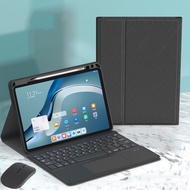 Xiaomi Mi Pad 6s Pro 12.4 Inch 2024 Book Cover Leather Flip Case Keyboard Touchpad Trackpad Wireless