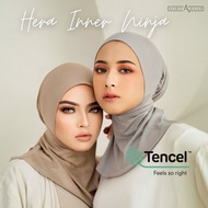 Alawiyahijab - Hera TENCELTM Inner Neck (Ninja Wrinkle Antibacterial/Bau Technology Cooler & Softer)