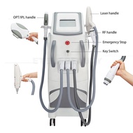 3 in 1 OPT+RF+Nd YAG Permanent Laser Hair Removal, Tattoo Removal, Eyebrow Rejuvenation, Skin Rejuve