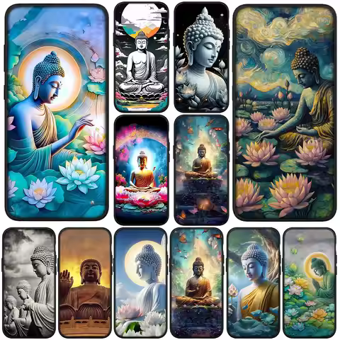 Phone Cover Lord Buddha Wallpaper for Apple iPhone 16 15 14 11 Pro Max 7 8 Plus SE2 SE3 SE 2022 2020