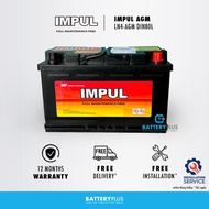 [ Installation Provided ] LN4 AGM | DIN80 | DIN80L IMPUL AGM Car Battery Bateri Kereta For Mercedes 