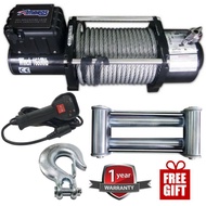 Ambros 4x4 16800lbs ( 7620kg ) Truck Winch 12v / 24v 4wd Jeep Pajero Triton Land Rover Land Cruiser 