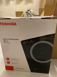 Toshiba 輕便式電磁爐連27cm 不銹鋼邊爐鍋