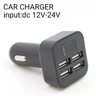 4 USB CAR CHARGER 12V-24V TO 5V-3.1V