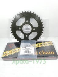 (Legend 200) ชุดโซ่และสเตอร์ GPX Legend 200 ขนาด 520