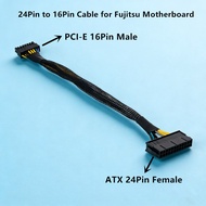24Pin to 16Pin Mainboard Adapter Power Cable Wire 18AWG 30CM for Fujitsu Motherboard