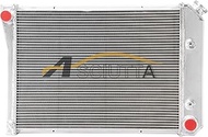 3 Row Aluminum Radiator For 1973-1974 Chevy Nova/Olds Omega/Buick Apollo/Pontiac Ventura V8 73 74 Ra