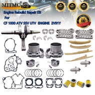 Rebuilt Motor Engine Rebuild Repair Kit For CF CF1000 ATV UTV SSV ENGINE  2V91Y 0JYA-041000  0JY0-02