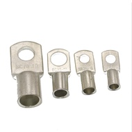 10/30pcs SC4 SC6 SC10 SC16 SC25 Copper and silver Lug Ring Wire Connector Cable Lugs Battery Termina