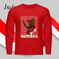 MERAH Independence Day Clothes Bj Jaos Men's Red and White Bj Hut Ri 80 Th Buju Special Independence