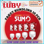 WHOLESALE PACKAGE 10 PCS LED Bulb LUBY SUMO T-Bulb Low Voltage LED Lamp/ 12W 16W 22W 30W 40 Watt