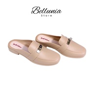 Work Flat Shoes Brown Rubber Slip-On Casual Shoes L249-T3