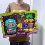 Mini Kitchen Cooking Toys 2026 New Year Gifts Play House Kitchenware Teaching Aids 10