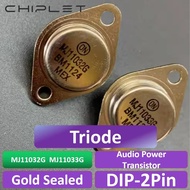 4pcs Gold Sealed Transistor MJ11032G MJ11033G MJ11032 MJ11033 Audio Power Tube Triode DIP PNP NPN