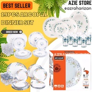 ORIGINAL (RE-UPLOAD) 19PCS A.RCOPAL FRENCH DINNER SET + 6PC PROMO DRINK TUMBLER SET / SET PINGGAN KA