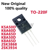 5PCS K5A50D K6A60D K6A65D K8A50D K8A65D 2SK3868 K3868 2SK3934 K3934 TO-220F MOS field-effect transis