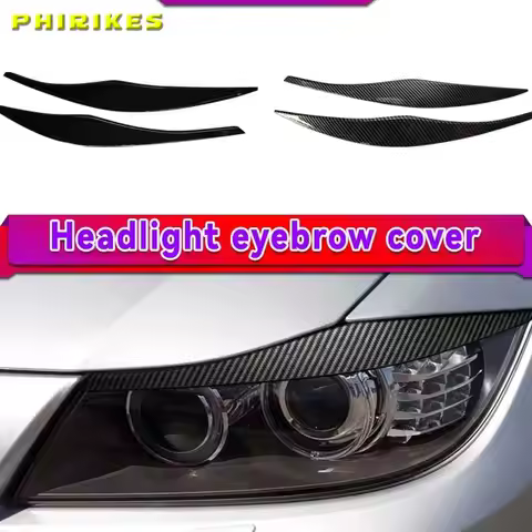 For BMW 3 Series E90 E91 2005 2006 2007 2008 2009 2010 2011 Sedan / Touring Stickers ABS Gloss Black