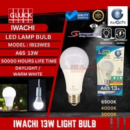 051B13WES IWACHI A65 13W E27 LED BULB DAYLIGHT/ COOL WHITE/ WARM WHITE LAMPU BULB E27