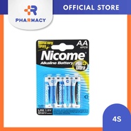 R Pharmacy | Nicome Alkaline Battery AA 4S