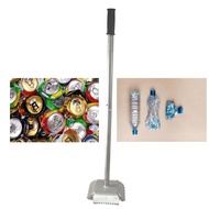 [szluzhen3gv] Manual Trash Compactor Durable Metal Practical Hand Tool for Waste Trash Compactor Rec