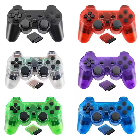 PS2 Wireless game Controller Gamepad PS2/PS1 for Sony 2.4G Playstation 2 Joystick Game Handle USB PC