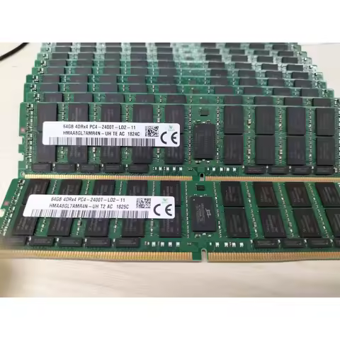 HMAA8GL7AMR4N-UH 1 Pcs Memory RAM 64G 64GB 4DRX4 PC4-2400T