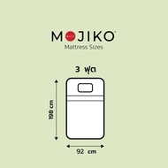 MOJIKO ที่นอนสปริง 3.5ฟุต 5ฟุต 6ฟุต หนา 9นิ้ว